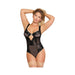 Magic Silk Passion Point Balconette Teddy Black L/xl | SexToy.com