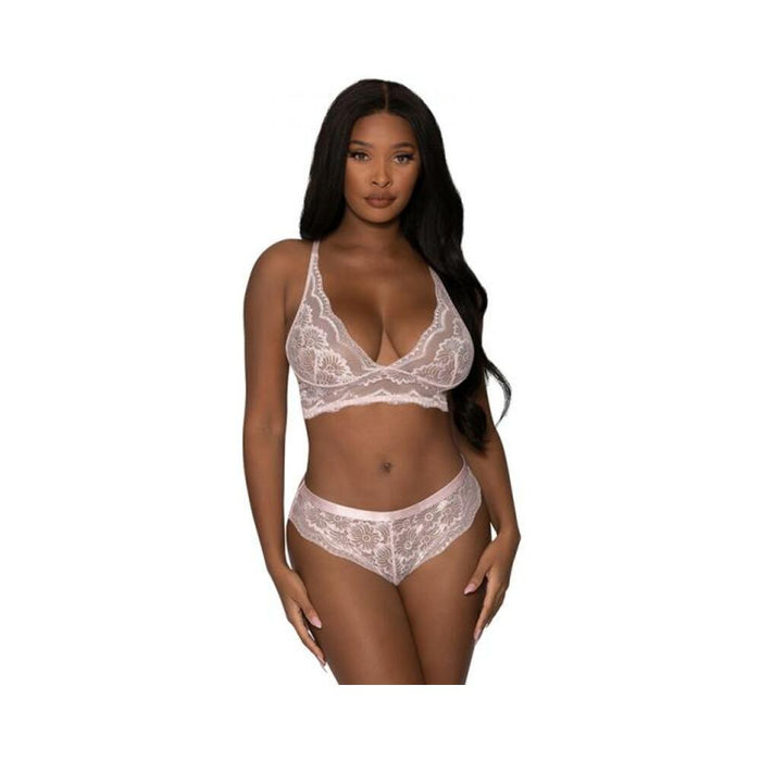 Magic Silk Seabreeze Cami & Short Set Blush  L/xl | SexToy.com