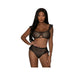 Magic Silk Girl Next Door Bralette & Panty Black S/m | SexToy.com