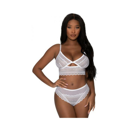 Magic Silk Modern Romance Braltt & Hipster White L/xl | SexToy.com