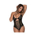 Magic Silk Modern Romance Cheeky Teddy Black S/m | SexToy.com