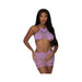 Magic Silk Seamless Crotchless Romper Lavender Os | SexToy.com