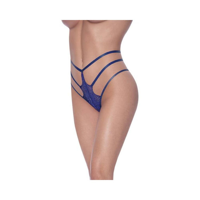 Magic Silk Berrylicious Strappy Panty Blueberry L/xl