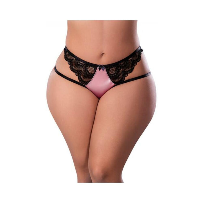 Magic Silk Sensual Desires Panty Mauve Queen Size