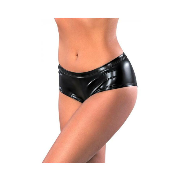 Magic Silk Liquid Onyx Boy Short Black S/m