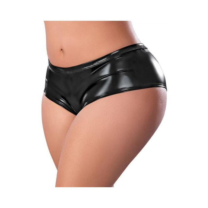 Magic Silk Liquid Onyx Boy Short Black Queen Size