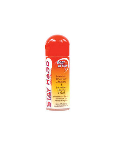 Body action stayhard lubricant - 2.3 oz | SexToy.com