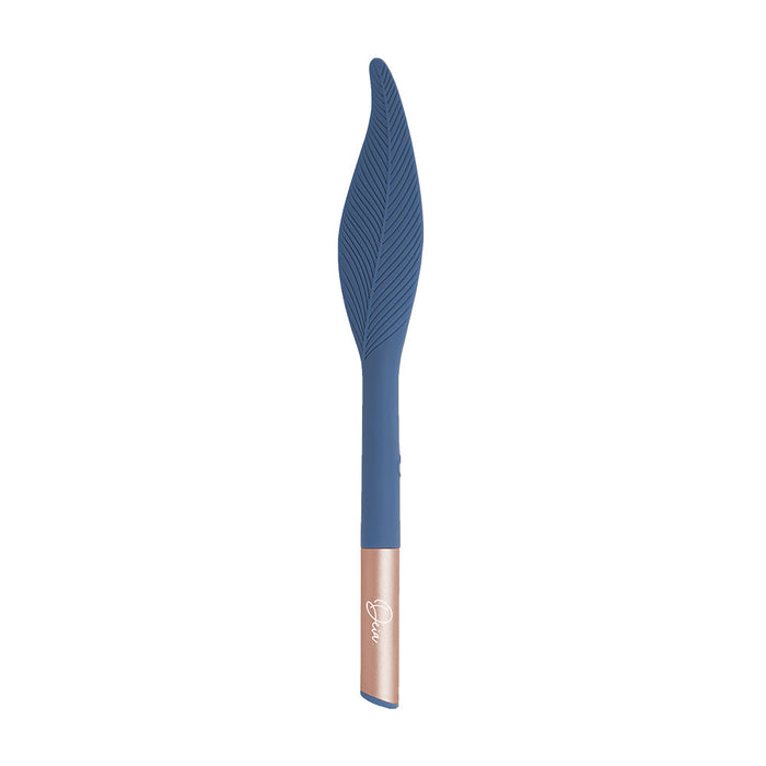 Deia The Feather Vibrating Tickler Silicone Blue | SexToy.com
