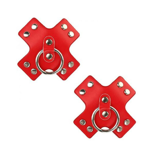 Neva Nude Reusable Pasty Nipple Ring Red | SexToy.com