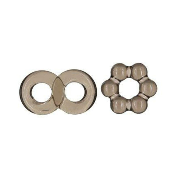 Got Big Dick Cockring 2-pack Smoke | SexToy.com