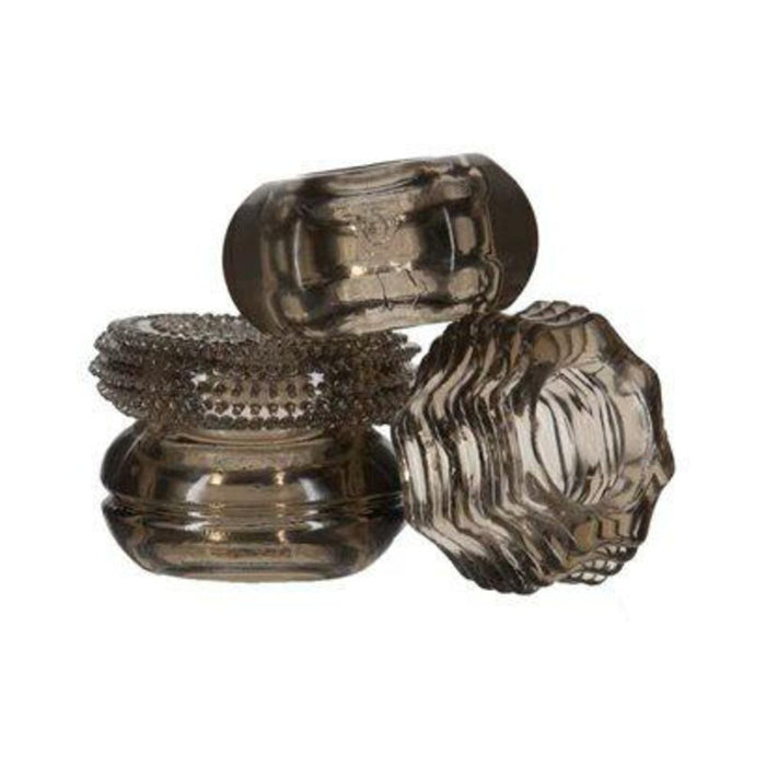 Got Big Dick Cockring 4-pack Smoke | SexToy.com