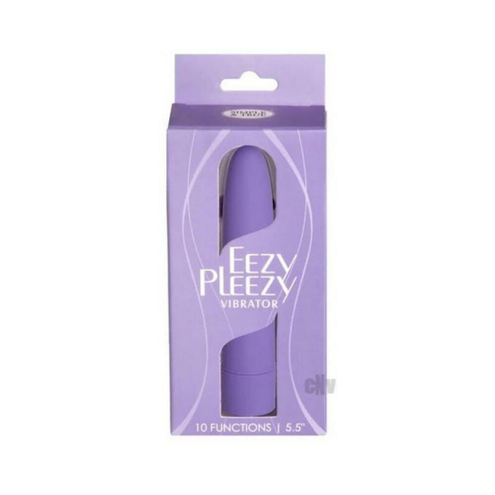 Simple & True Eezy Pleezy Classic Vibrator 5.5 In. Purple