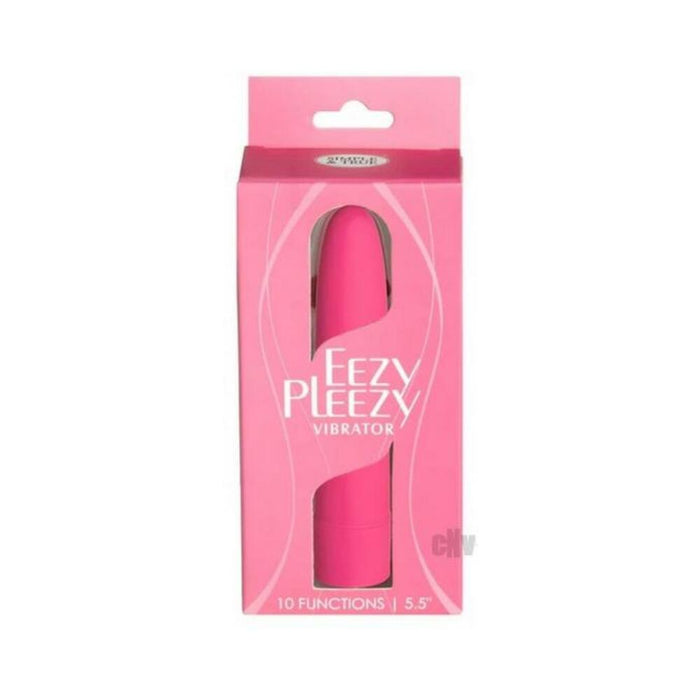 Simple & True Eezy Pleezy Classic Vibrator 5.5 In. Pink