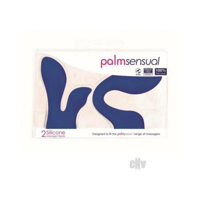 Palm Sensual Accessories 2pk Blue