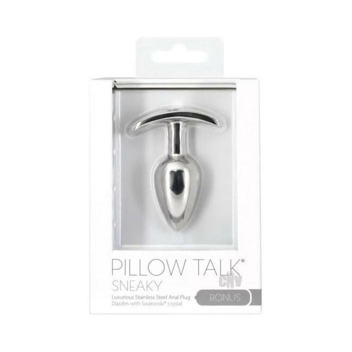 Pillow Talk Sneaky Steel Anal Plug