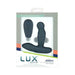 Lux Active Revolve 4.5 In. Rotating And Vibrating Silicone Massager Black | SexToy.com