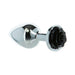 Lux Active Rose Metal Butt Plug 3.5 In. Black | SexToy.com
