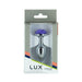Lux Active Rose Metal Butt Plug 3 In. Purple | SexToy.com