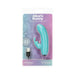 Alices Bunny Rechargeable Bullet With Removable Rabbit Sleeve Teal | SexToy.com