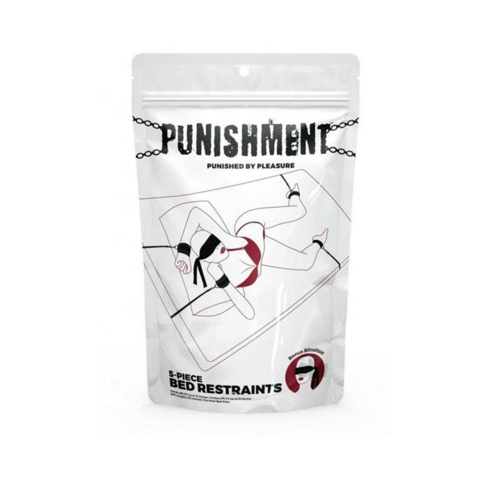 Punishment Bed Restraints 5pc