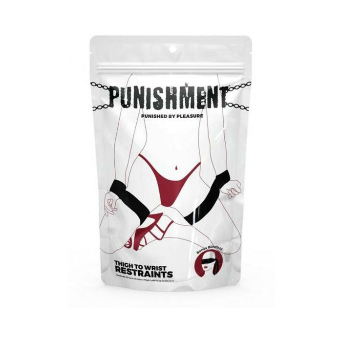 Punishment Thigh To Wrist Restraints