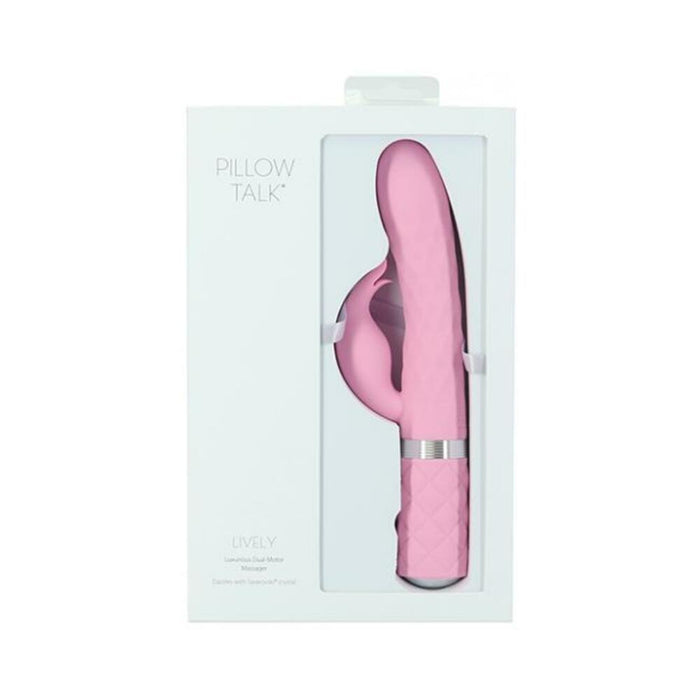 Pillow Talk Lively Dual Stimulator Pink | SexToy.com