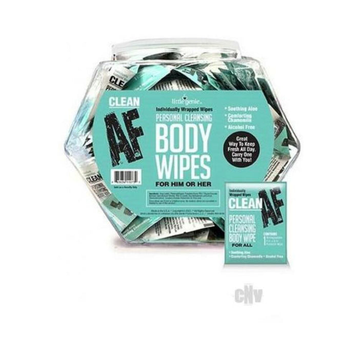 Clean Af Wipes Fishbowl 96 Packs