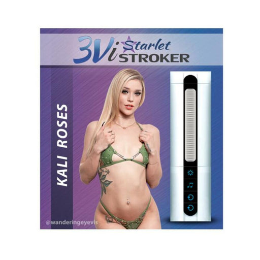 3vi Talking, Vibrating, Suction Starlet Stroker Kali Roses | SexToy.com