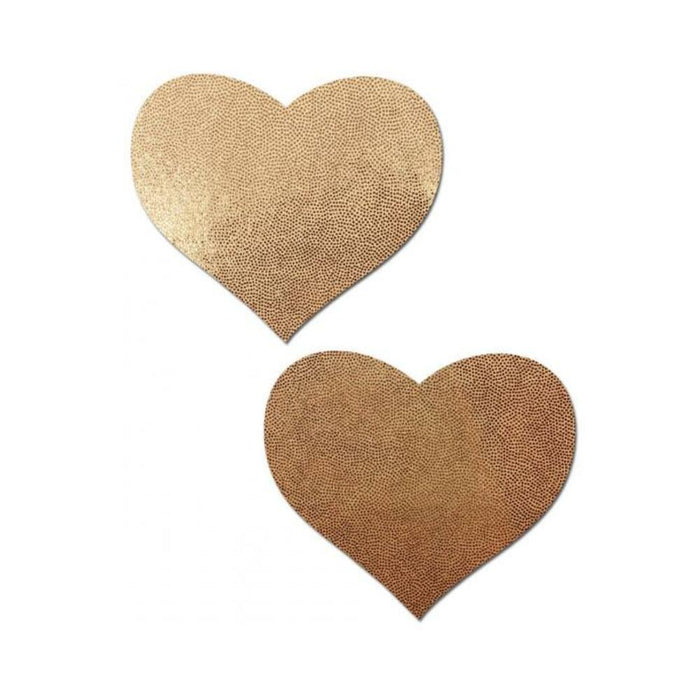 Pastease Love Liquid Rose Gold Heart Pasties