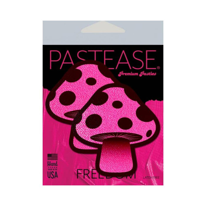 Pastease Mushroom Glow In The Dark Neon Pink