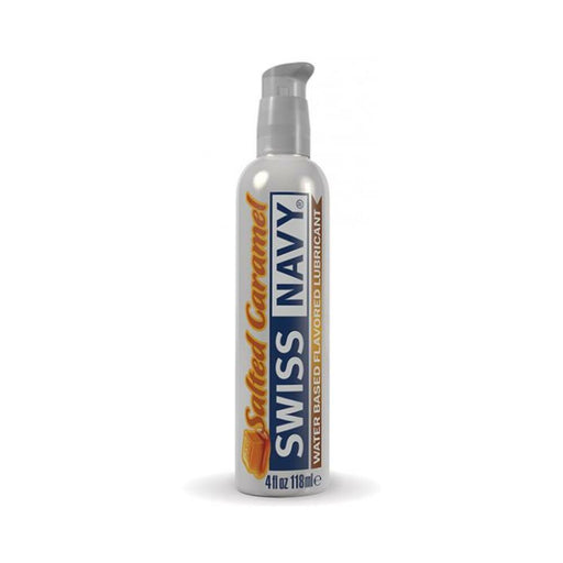 Swiss Navy Salted Caramel Flavored Lubricant 4 Oz. | SexToy.com