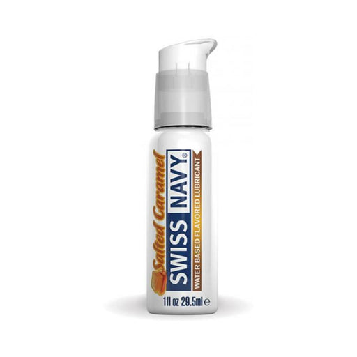 Swiss Navy Salted Caramel Flavored Lubricant 1 Oz. | SexToy.com