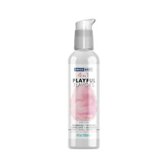 Swiss Navy 4 In 1 Playful Flavors Cotton Candy 4oz