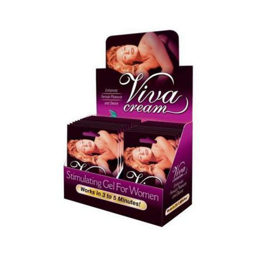 Viva Cream Stimulating Gel For Women 2ml (24 Per Box) | SexToy.com