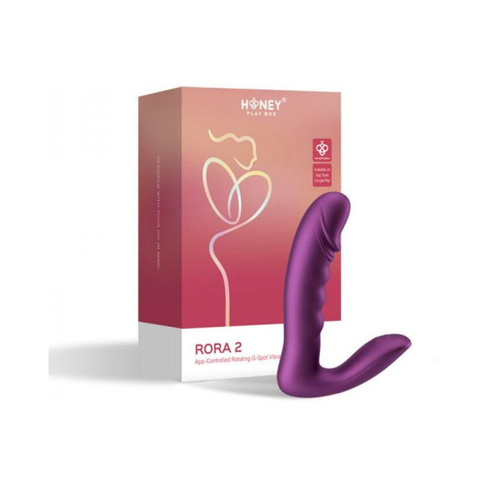 Honey Play Box Rora 2 App-controlled Rotating G-spot Vibrator & Clit Stimulator