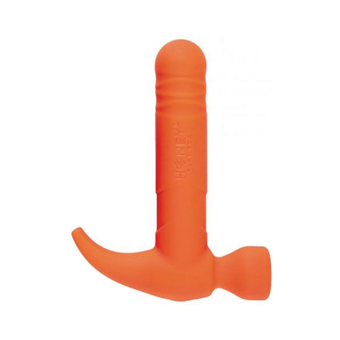 Love Tap The Hammer Vibrator - Orange