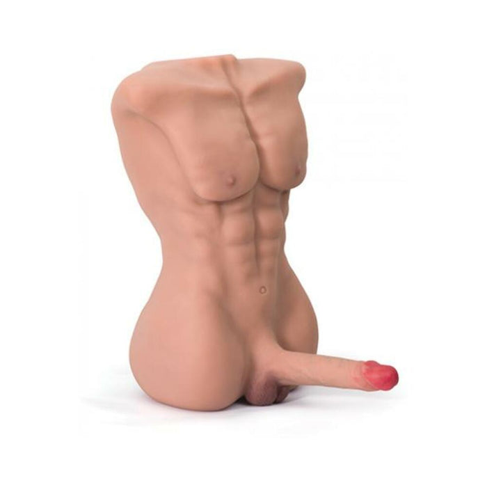Atlas Torso Male Sex Doll With Flexible Dildo