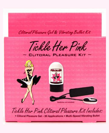 Tickle Her Pink Ultimate Orgasm Clitoral Pleasure Kit | SexToy.com