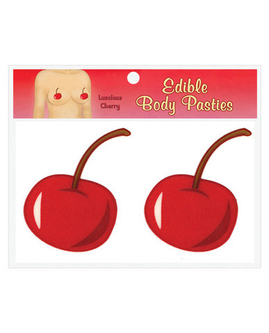 Edible Body Pasties, Luscious Cherry | SexToy.com