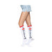 Weiner Dog Knee Highs Os Multicolor | SexToy.com