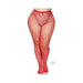 Flame Net Tights 1x/2x Red | SexToy.com