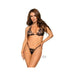 Sheer Butterfly Bra/gstring 2pc Md Blk | SexToy.com