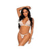 Sheer Butterfly Bra/gstring 2pc Md Wht | SexToy.com