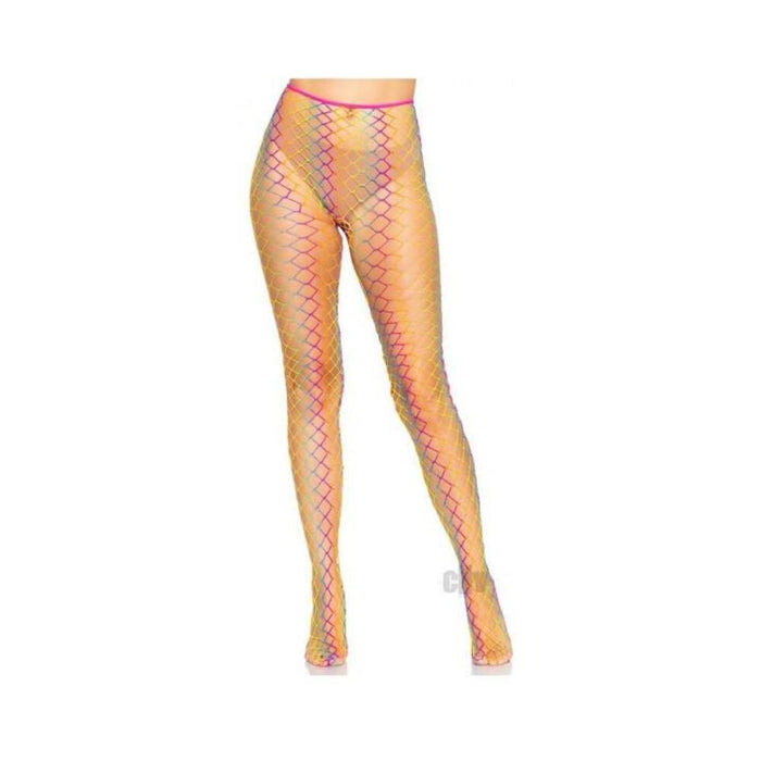 Ombre Rainbow Woven Tights Os