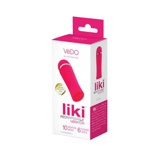 Vedo Liki Rechargeable Flicker Foxy Pink | SexToy.com