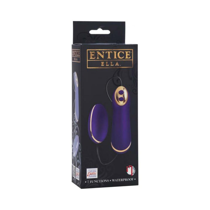 Entice Ella Remote Control Bullet Waterproof Purple
