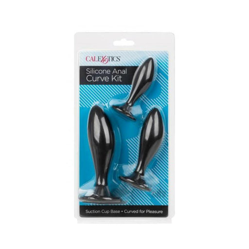Silicone Anal Curve Kit Black | SexToy.com