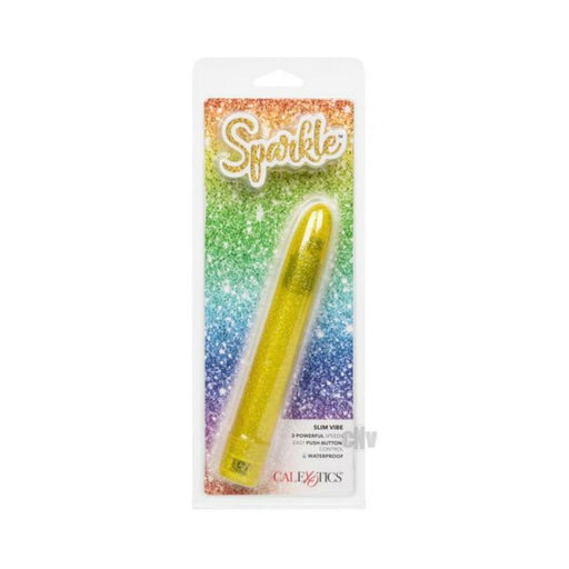 Sparkle Slim Vibe Yellow | SexToy.com