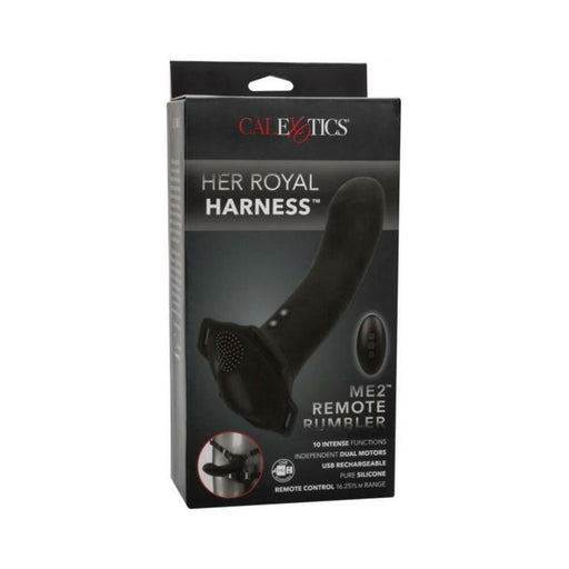 Her Royal Harness Me2 Remote Rumbler Blk | SexToy.com