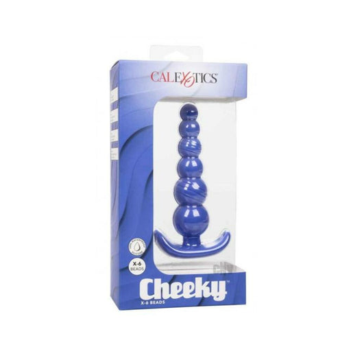 Cheeky X-6 Beads Blue | SexToy.com